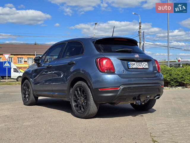 Синий Фиат 500 X, объемом двигателя 2.36 л и пробегом 51 тыс. км за 15800 $, фото 3 на Automoto.ua