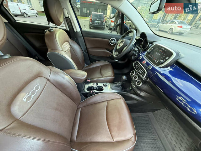 Синий Фиат 500 X, объемом двигателя 2.4 л и пробегом 53 тыс. км за 13500 $, фото 15 на Automoto.ua