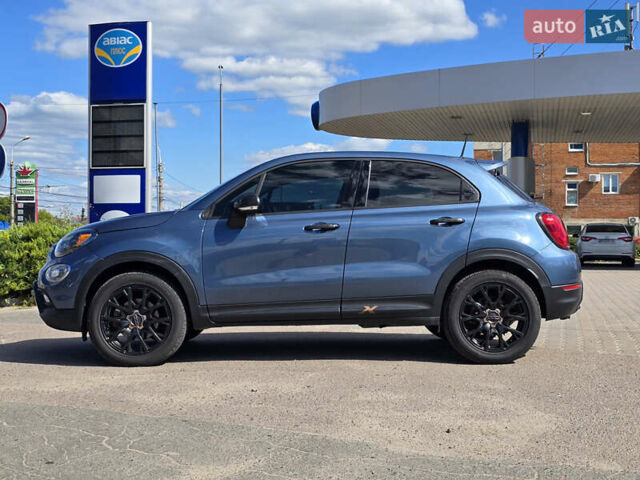 Синий Фиат 500 X, объемом двигателя 2.36 л и пробегом 51 тыс. км за 15800 $, фото 2 на Automoto.ua