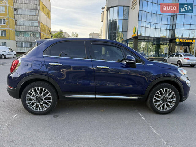 Синий Фиат 500 X, объемом двигателя 2.4 л и пробегом 53 тыс. км за 13500 $, фото 2 на Automoto.ua