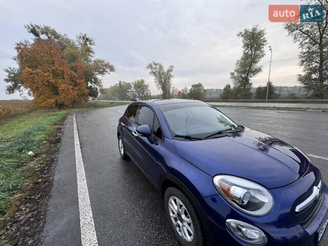Синий Фиат 500 X, объемом двигателя 2.36 л и пробегом 121 тыс. км за 12400 $, фото 1 на Automoto.ua