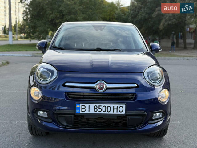 Синий Фиат 500 X, объемом двигателя 2.4 л и пробегом 53 тыс. км за 13500 $, фото 1 на Automoto.ua