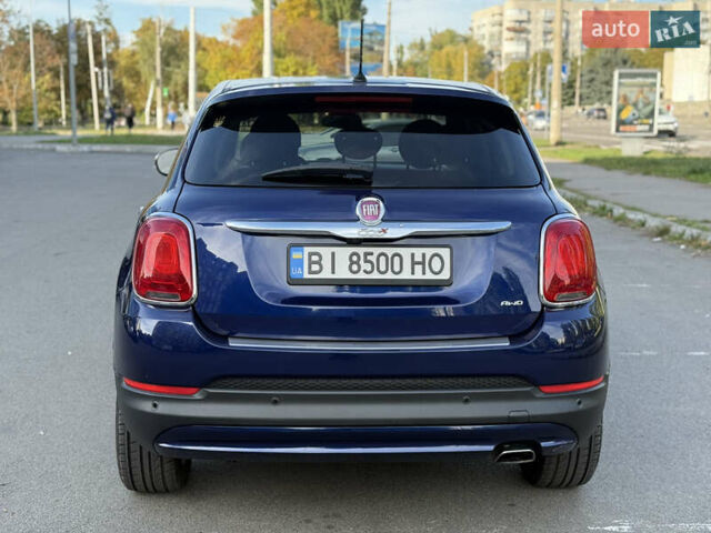 Синий Фиат 500 X, объемом двигателя 2.4 л и пробегом 53 тыс. км за 13500 $, фото 4 на Automoto.ua