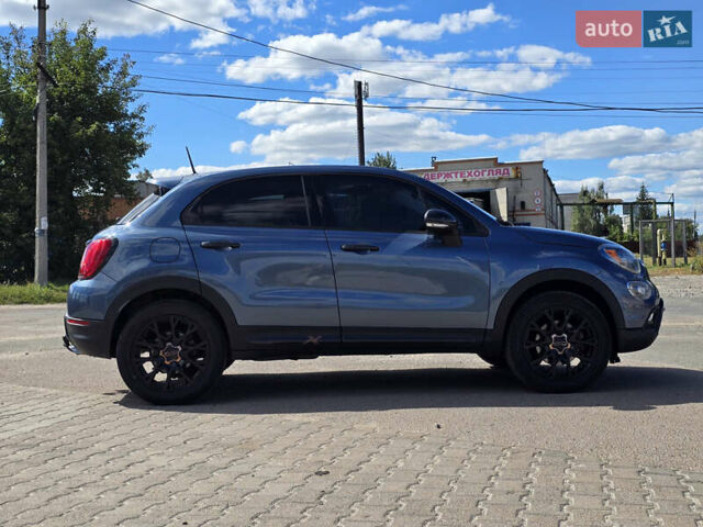 Синий Фиат 500 X, объемом двигателя 2.36 л и пробегом 51 тыс. км за 15800 $, фото 7 на Automoto.ua