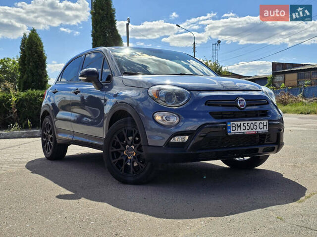 Синий Фиат 500 X, объемом двигателя 2.36 л и пробегом 51 тыс. км за 15800 $, фото 1 на Automoto.ua