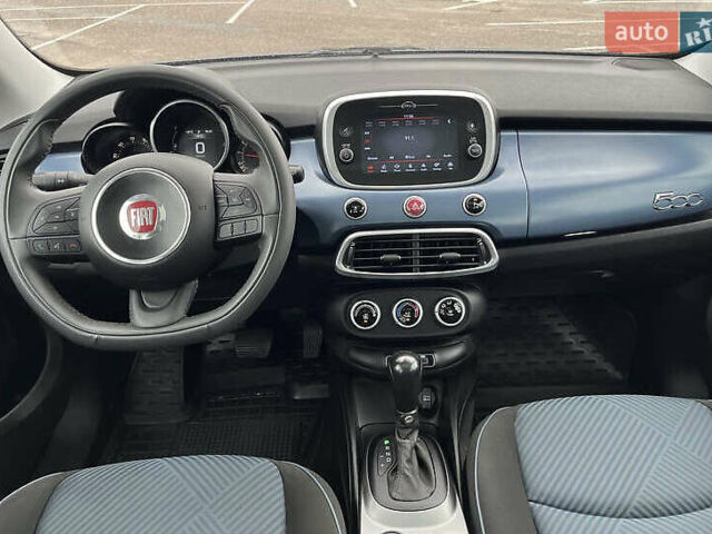 Синий Фиат 500X, объемом двигателя 2.36 л и пробегом 86 тыс. км за 12999 $, фото 18 на Automoto.ua