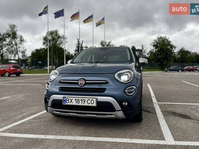 Синій Фіат 500X, об'ємом двигуна 2.36 л та пробігом 86 тис. км за 12999 $, фото 1 на Automoto.ua