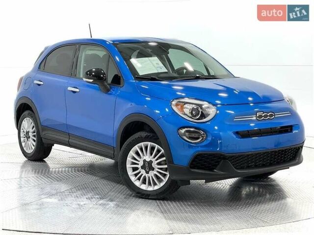 Синий Фиат 500 X, объемом двигателя 1.3 л и пробегом 17 тыс. км за 2950 $, фото 1 на Automoto.ua