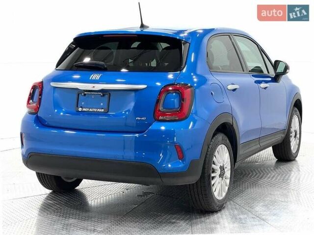Синий Фиат 500 X, объемом двигателя 1.3 л и пробегом 17 тыс. км за 2950 $, фото 3 на Automoto.ua