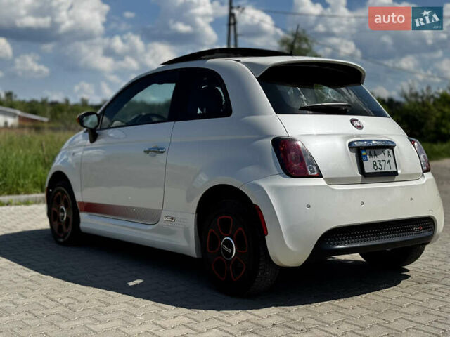 Белый Фиат 500e, объемом двигателя 0 л и пробегом 58 тыс. км за 8400 $, фото 16 на Automoto.ua