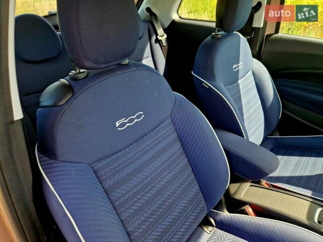 Бежевый Фиат 500e, объемом двигателя 0 л и пробегом 58 тыс. км за 13999 $, фото 5 на Automoto.ua