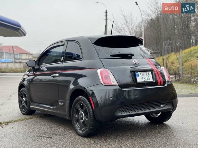 Черный Фиат 500e, объемом двигателя 0 л и пробегом 143 тыс. км за 4800 $, фото 13 на Automoto.ua