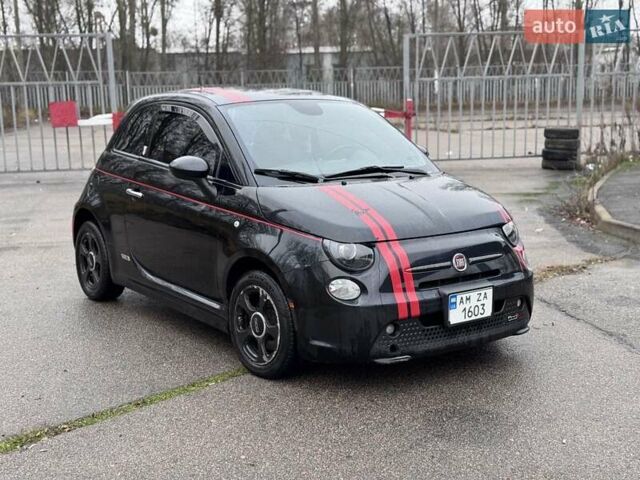 Черный Фиат 500e, объемом двигателя 0 л и пробегом 143 тыс. км за 4800 $, фото 4 на Automoto.ua