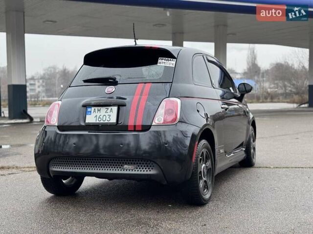 Черный Фиат 500e, объемом двигателя 0 л и пробегом 143 тыс. км за 4800 $, фото 12 на Automoto.ua