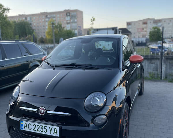 Чорний Фіат 500e, об'ємом двигуна 0 л та пробігом 66 тис. км за 6800 $, фото 1 на Automoto.ua