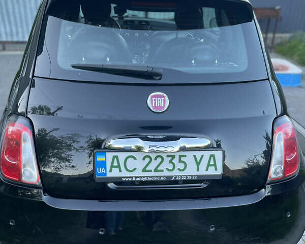 Чорний Фіат 500e, об'ємом двигуна 0 л та пробігом 66 тис. км за 6800 $, фото 9 на Automoto.ua