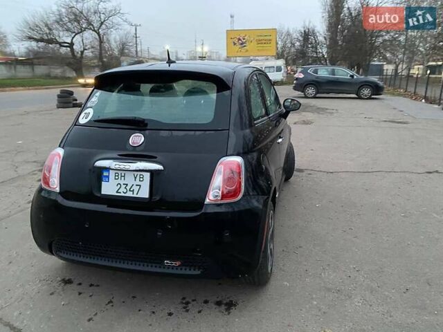 Черный Фиат 500e, объемом двигателя 0 л и пробегом 45 тыс. км за 6750 $, фото 5 на Automoto.ua