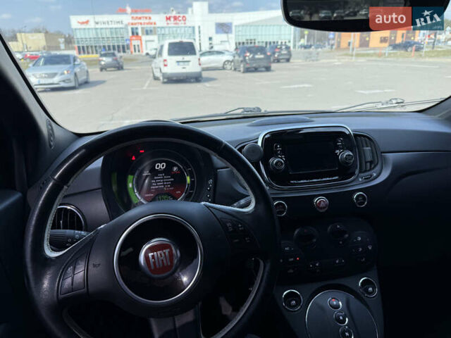 Черный Фиат 500e, объемом двигателя 0 л и пробегом 69 тыс. км за 7500 $, фото 9 на Automoto.ua
