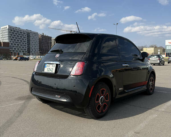 Черный Фиат 500e, объемом двигателя 0 л и пробегом 69 тыс. км за 7500 $, фото 3 на Automoto.ua