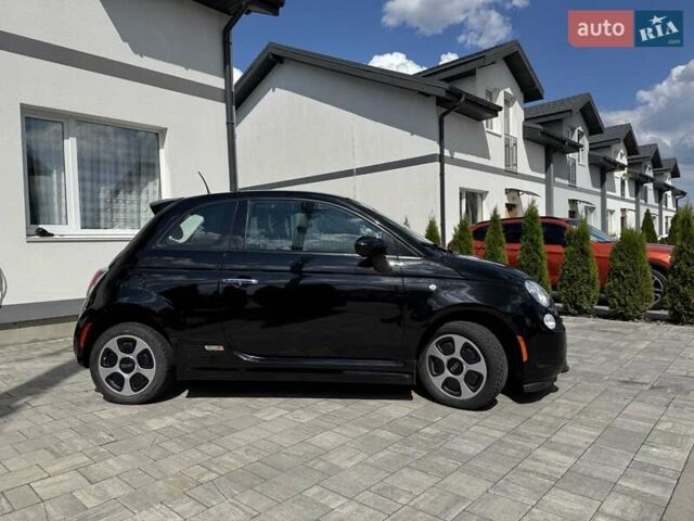 Черный Фиат 500e, объемом двигателя 0 л и пробегом 67 тыс. км за 8600 $, фото 1 на Automoto.ua
