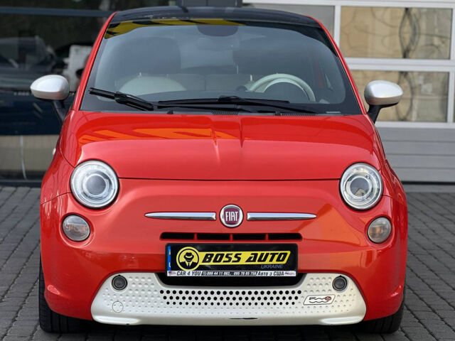 Красный Фиат 500e, объемом двигателя 24 л и пробегом 164 тыс. км за 6100 $, фото 1 на Automoto.ua