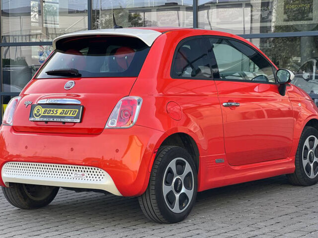 Красный Фиат 500e, объемом двигателя 24 л и пробегом 164 тыс. км за 6100 $, фото 5 на Automoto.ua