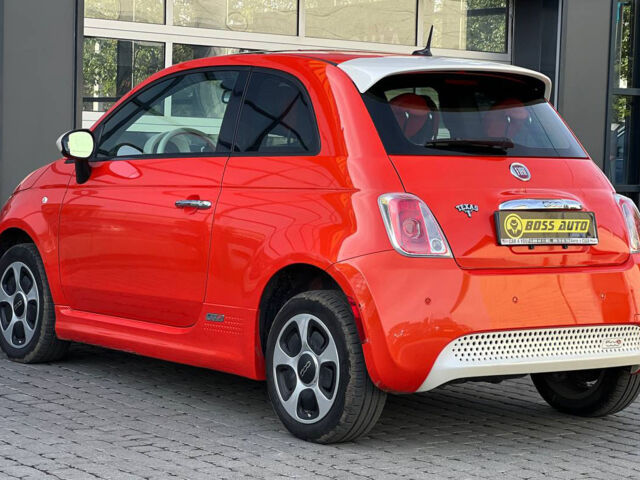 Красный Фиат 500e, объемом двигателя 24 л и пробегом 164 тыс. км за 6100 $, фото 3 на Automoto.ua