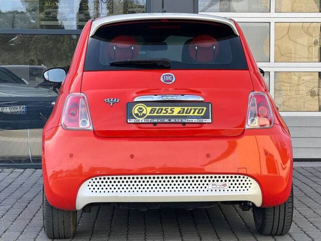 Красный Фиат 500e, объемом двигателя 24 л и пробегом 164 тыс. км за 6100 $, фото 4 на Automoto.ua