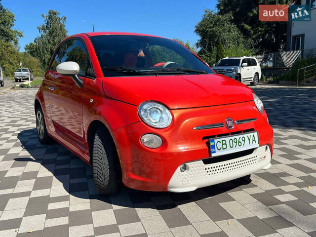Красный Фиат 500e, объемом двигателя 0 л и пробегом 102 тыс. км за 5999 $, фото 3 на Automoto.ua