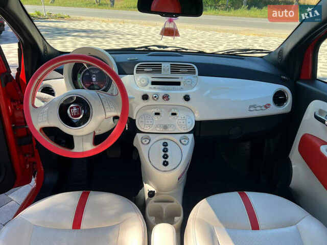 Красный Фиат 500e, объемом двигателя 0 л и пробегом 102 тыс. км за 5999 $, фото 9 на Automoto.ua