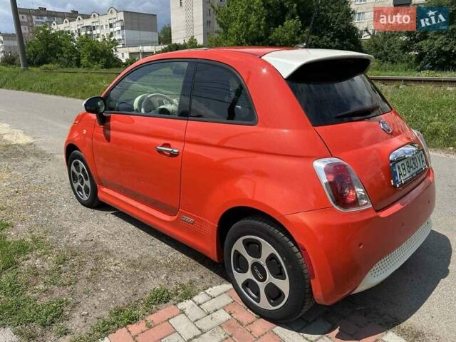 Красный Фиат 500e, объемом двигателя 0 л и пробегом 51 тыс. км за 8600 $, фото 8 на Automoto.ua