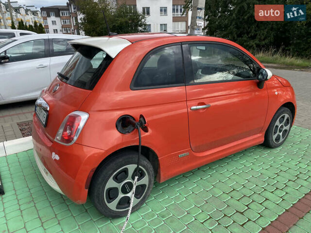 Красный Фиат 500e, объемом двигателя 0 л и пробегом 130 тыс. км за 4500 $, фото 4 на Automoto.ua
