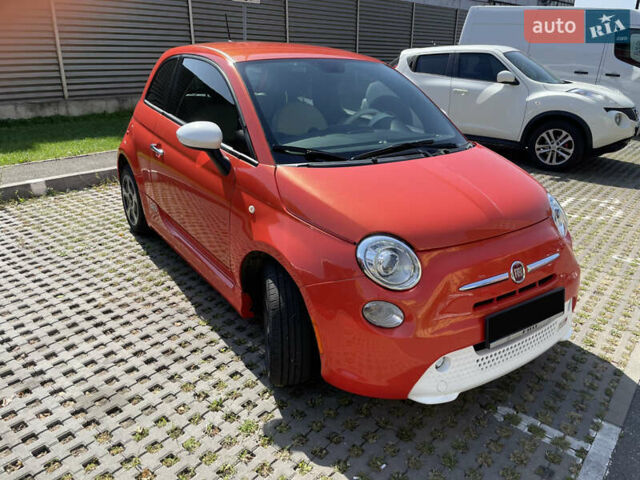 Красный Фиат 500e, объемом двигателя 0 л и пробегом 43 тыс. км за 7200 $, фото 3 на Automoto.ua