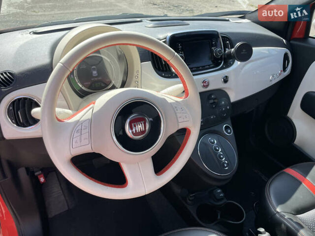 Красный Фиат 500e, объемом двигателя 0 л и пробегом 43 тыс. км за 7200 $, фото 17 на Automoto.ua