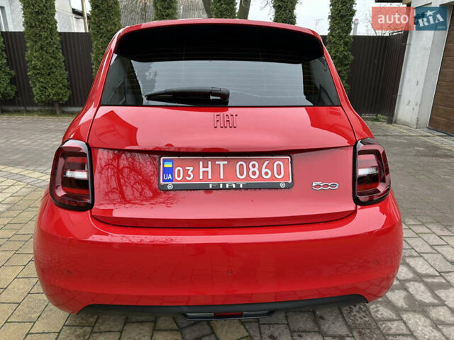 Красный Фиат 500e, объемом двигателя 0 л и пробегом 20 тыс. км за 15200 $, фото 9 на Automoto.ua