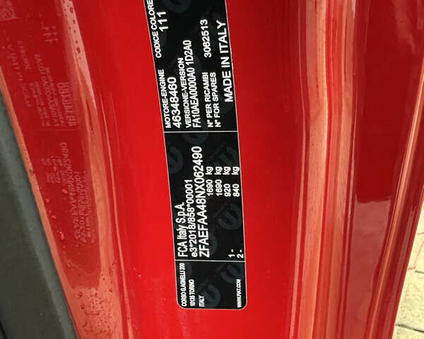 Красный Фиат 500e, объемом двигателя 0 л и пробегом 20 тыс. км за 15200 $, фото 32 на Automoto.ua