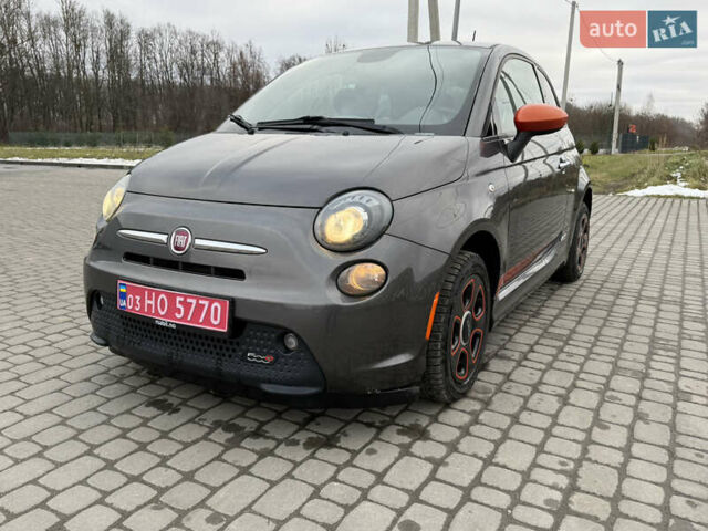 Серый Фиат 500e, объемом двигателя 0 л и пробегом 46 тыс. км за 6999 $, фото 1 на Automoto.ua