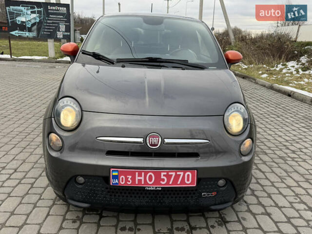 Серый Фиат 500e, объемом двигателя 0 л и пробегом 46 тыс. км за 6999 $, фото 11 на Automoto.ua