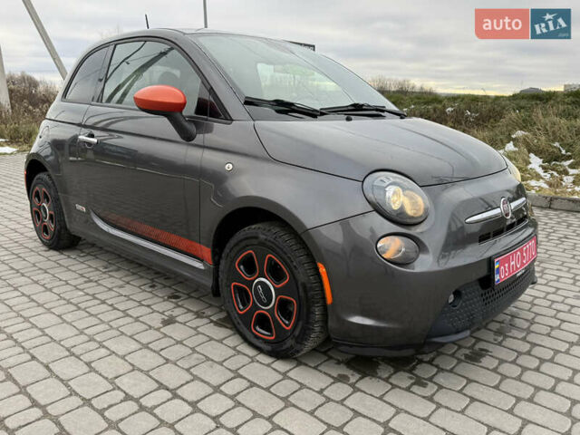 Серый Фиат 500e, объемом двигателя 0 л и пробегом 46 тыс. км за 6999 $, фото 3 на Automoto.ua