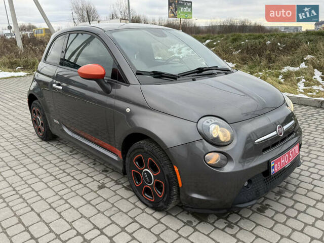 Серый Фиат 500e, объемом двигателя 0 л и пробегом 46 тыс. км за 6999 $, фото 6 на Automoto.ua