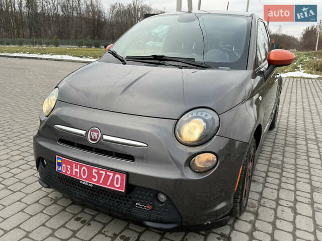 Серый Фиат 500e, объемом двигателя 0 л и пробегом 46 тыс. км за 6999 $, фото 10 на Automoto.ua