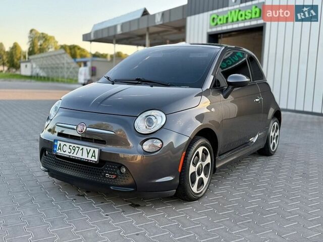 Серый Фиат 500e, объемом двигателя 0 л и пробегом 69 тыс. км за 7300 $, фото 7 на Automoto.ua