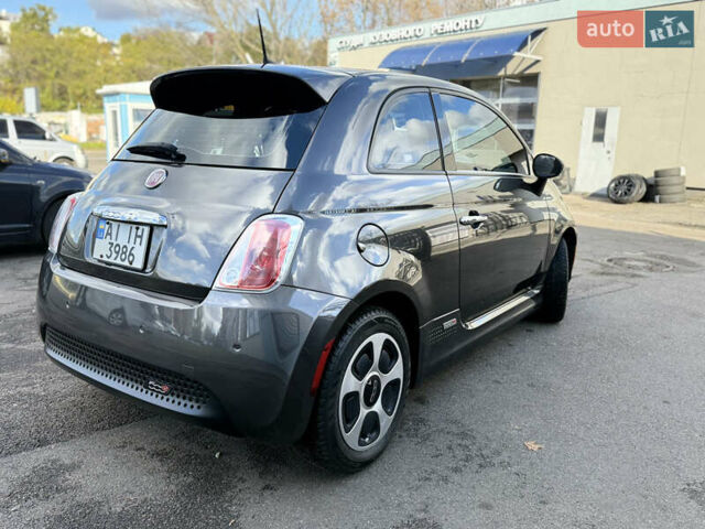 Серый Фиат 500e, объемом двигателя 0 л и пробегом 59 тыс. км за 7700 $, фото 3 на Automoto.ua