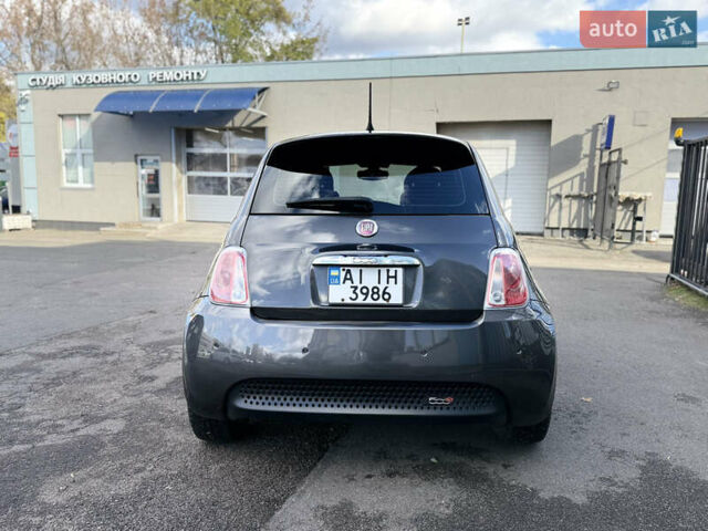Серый Фиат 500e, объемом двигателя 0 л и пробегом 59 тыс. км за 7700 $, фото 4 на Automoto.ua