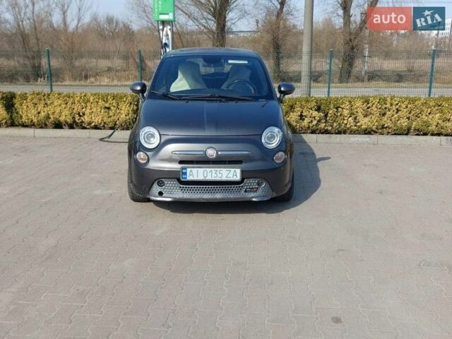 Сірий Фіат 500e, об'ємом двигуна 0 л та пробігом 56 тис. км за 6100 $, фото 1 на Automoto.ua