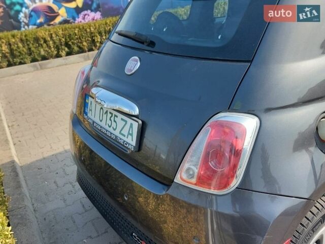 Сірий Фіат 500e, об'ємом двигуна 0 л та пробігом 56 тис. км за 6100 $, фото 5 на Automoto.ua