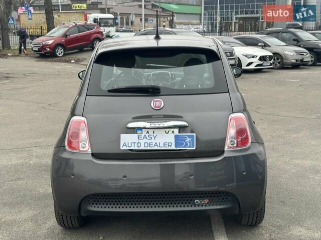 Серый Фиат 500e, объемом двигателя 0 л и пробегом 54 тыс. км за 7490 $, фото 6 на Automoto.ua