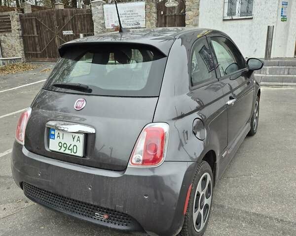 Серый Фиат 500e, объемом двигателя 0 л и пробегом 54 тыс. км за 6999 $, фото 9 на Automoto.ua