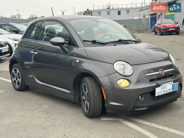 Серый Фиат 500e, объемом двигателя 0 л и пробегом 54 тыс. км за 7490 $, фото 3 на Automoto.ua