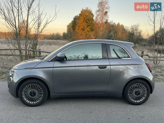 Сірий Фіат 500e, об'ємом двигуна 0 л та пробігом 34 тис. км за 14800 $, фото 4 на Automoto.ua